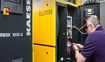 сервисные работы, ремонт и плановое техобслуживание компрессоров Kaeser Kompressoren